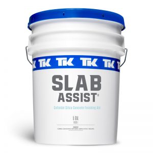 1 and 5 Gallon Options: TK-Slab Assist Concentrate Concrete Finishing Aid